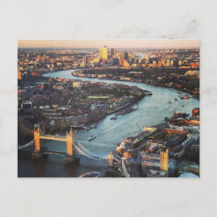 London, Vereinigtes Königreich Postkarte