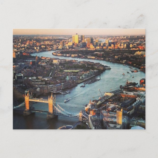 London, Vereinigtes Königreich Postkarte (Vorderseite)