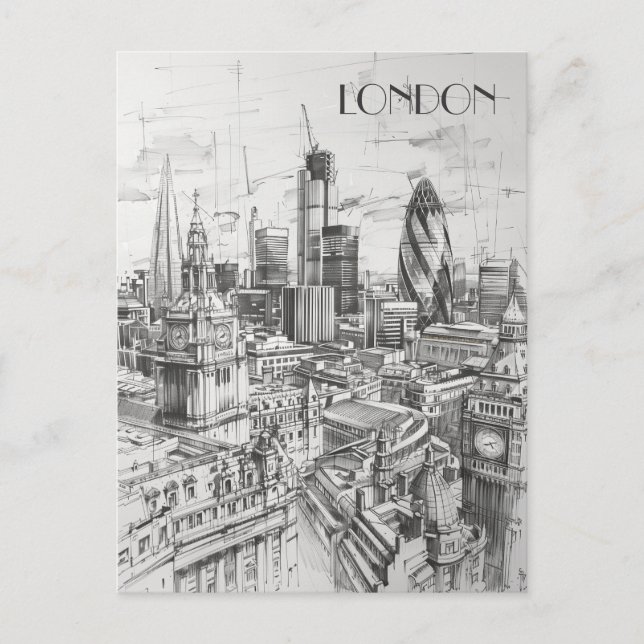 London Vereinigtes Königreich Postkarte (Vorderseite)