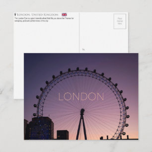 London, Vereinigtes Königreich Reise-Postkarte Postkarte
