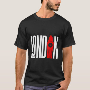London Vintag Souvenir Ein klassisches britisches T-Shirt