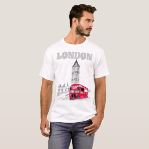 London Vintage Modern Jungen England Vereinigtes K T-Shirt