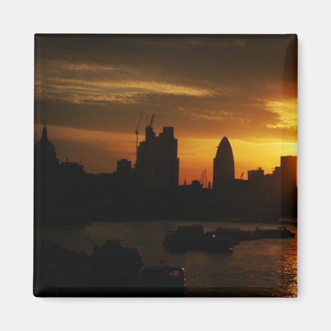London - Waterloo Sunrise Magnet (Vorne)