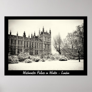 London - Westminster im Winter Nr.1 (Poster) Poster