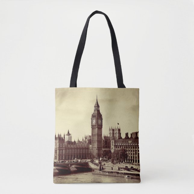 London Westminster mit Big Ben und Bridge. alt, lo (Vorderseite)