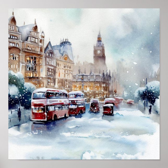 London-Winter Wonderland (B) Poster (Vorne)