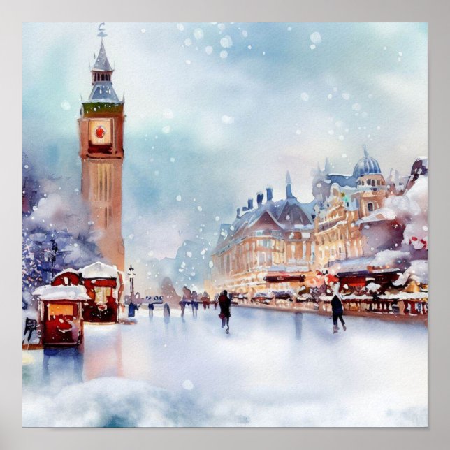 London-Winter Wonderland (D) Poster (Vorne)