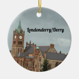 Londonderry Clock Tower Keramik Ornament