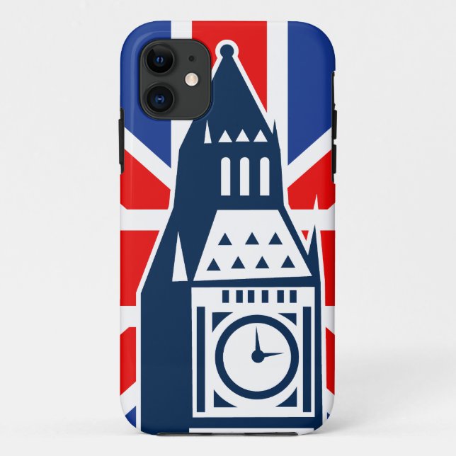 Londoner Anruf Case-Mate iPhone Hülle (Rückseite)
