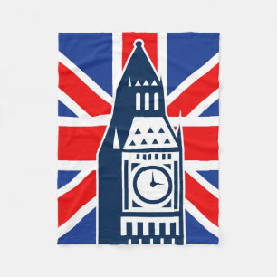 Londoner Anruf Fleecedecke