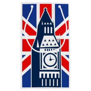 Londoner Anruf Kleine Geschenktüte