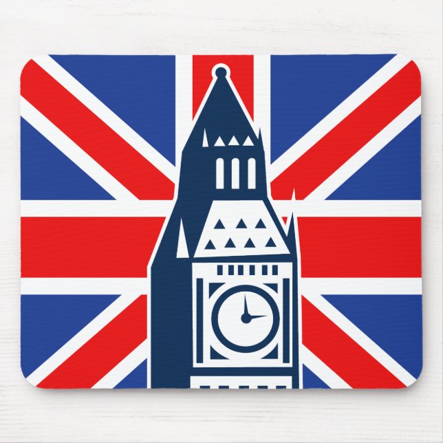 Londoner Anruf Mousepad (Vorne)