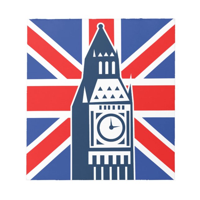 Londoner Anruf Notizblock (Vorderseite)
