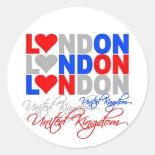 Londoner Aufkleber