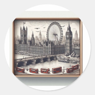 Londoner Aufkleber