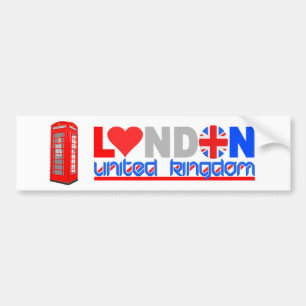 Londoner Autoaufkleber