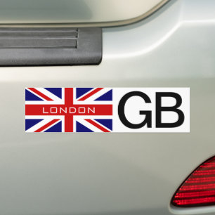 Londoner Autoaufkleber der britischen Gewerkschaft