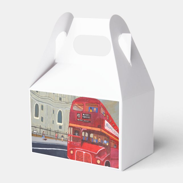 Londoner Bus-Gefälligkeitsbox Geschenkschachtel (Vorderseite)
