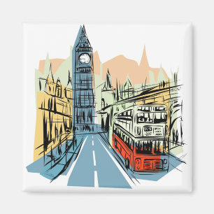 Londoner City-Magnet Magnet