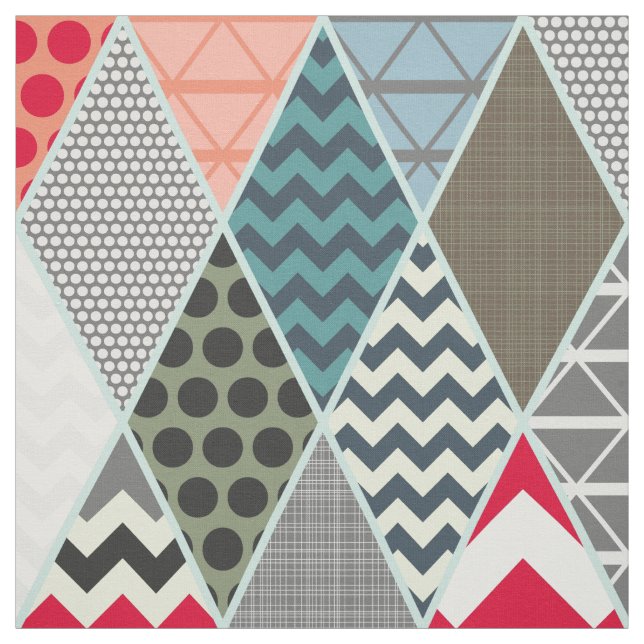 Londoner Diamanten Stoff (Muster)
