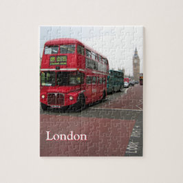 Londoner Doppeldecker-Bus Puzzle