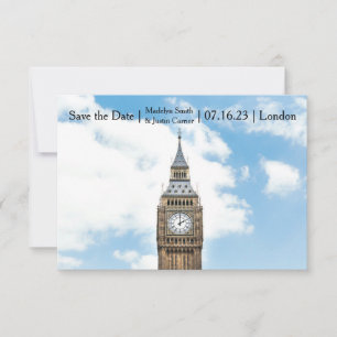 Londoner Foto - 3x5 Save the Date