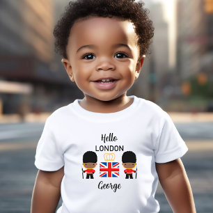 Londoner Garden Dark Skin Name Kinderkind T - Shir Kleinkind T-shirt