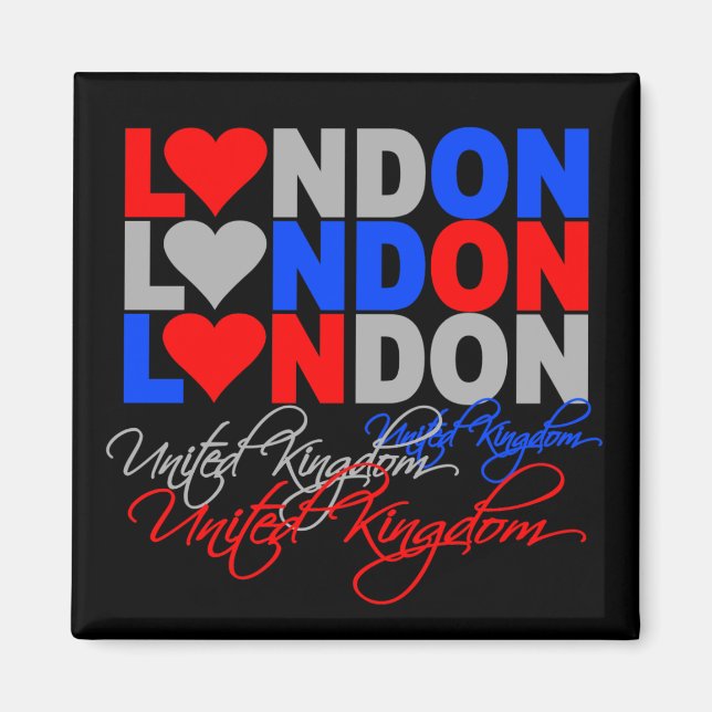 Londoner Magnet (Vorne)