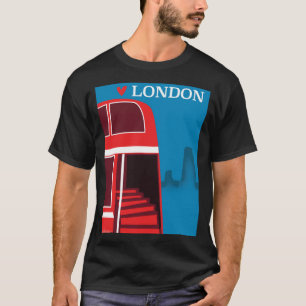 Londoner Roter Bus T-Shirt