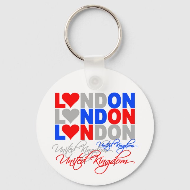 Londoner Schlüsselanhänger (Vorderseite)