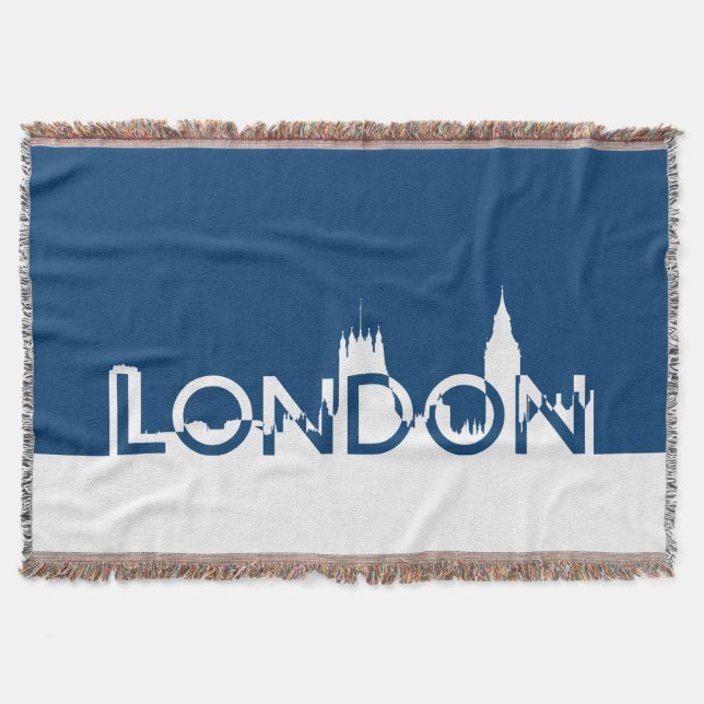 Londoner Silhouette Decke (Vorderseite)
