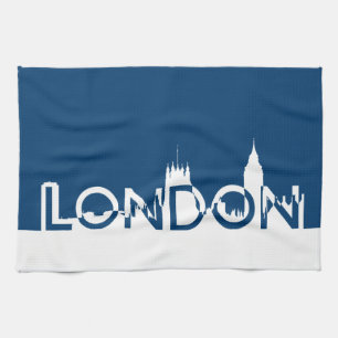 Londoner Silhouette Handtuch