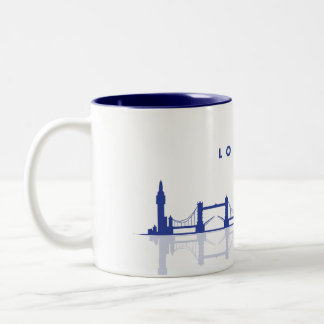 Londoner Skyline-Tasse Zweifarbige Tasse
