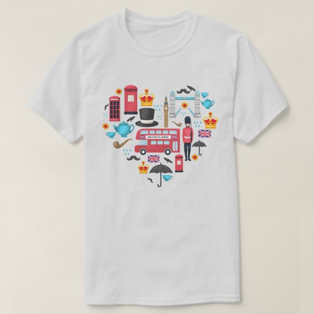 Londoner T - Shirt (Design vorne)