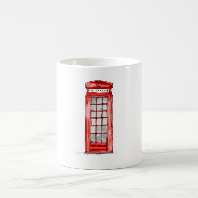 Londoner Telefonie-Tasse Kaffeetasse (Mittel)