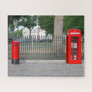 Londoner Telefonkabine und Postbox Puzzle