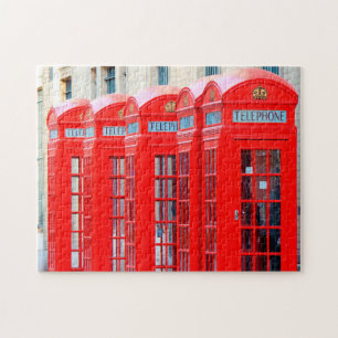 Londoner Telefonkasten. Puzzle