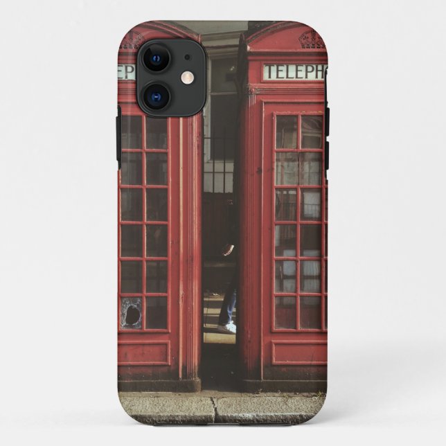 Londoner Telefonzelle Case-Mate iPhone Hülle (Rückseite)