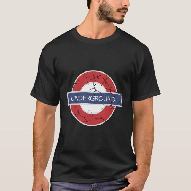 Londoner U-Bahn-UK-Untergrund gestört London Bree T-Shirt (Vorderseite)