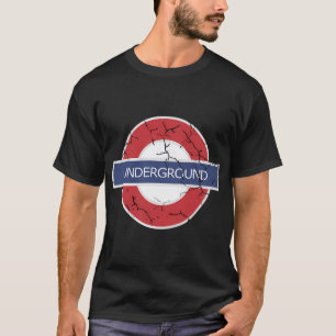 Londoner U-Bahn-UK-Untergrund gestört London Bree T-Shirt