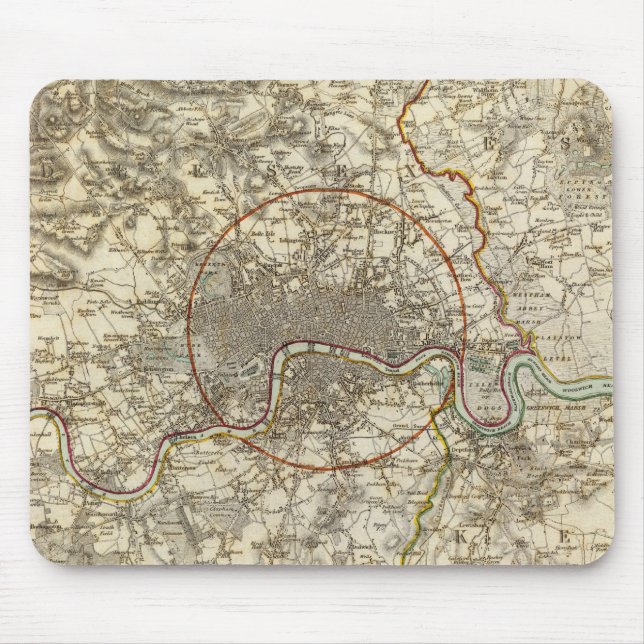 Londoner Umgebungen Mousepad (Vorne)