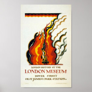 Londoner Untergrund 1908-1933 Poster