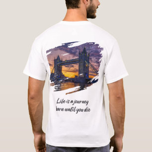 "Londoner Vermächtnis: Sunset Silhouette" T-Shirt