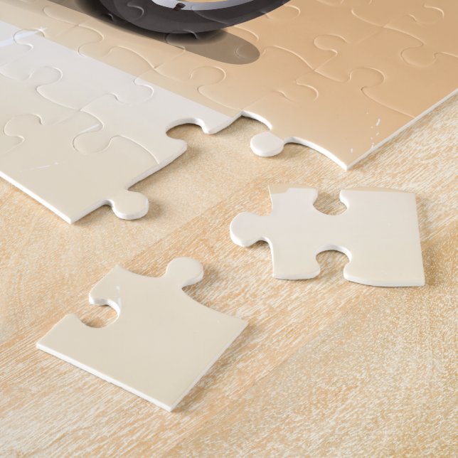 Londoner Vintag Scooter Gewerkschaft Jack Reisepla Puzzle (Seite)