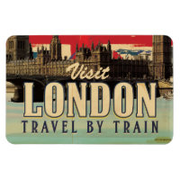 Londoner Vintage-Poster besuchen