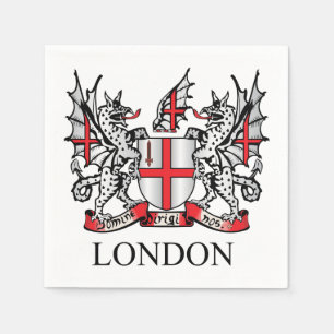 Londoner Wappen Serviette