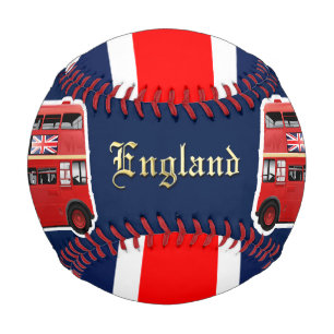 Londons berühmter Roter Bus Baseball