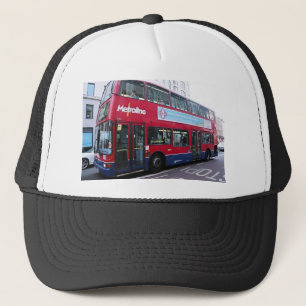Londons Doppeldecker Truckerkappe