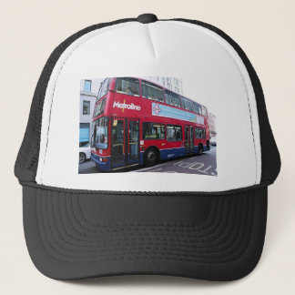 Londons Doppeldecker Truckerkappe