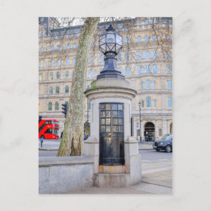 Londons kleinste Polizeistation Postkarte